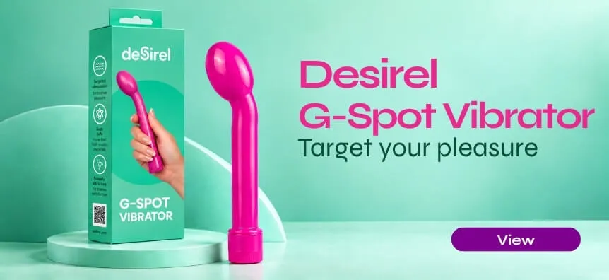 New curved Desirel G-spot vibrator designed for precise pleasure | Sex shop United Kingdom Desirel.co.uk