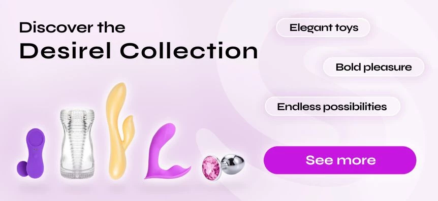 Desirel sex toy collection for adventurous singles and passionate couples | Sex shop United Kingdom Desirel.co.uk