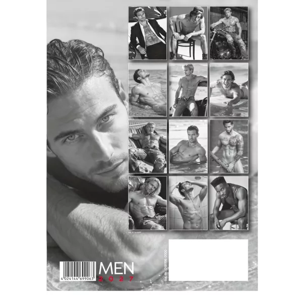 Men 2027 - erotic wall calendar (1 piece)
