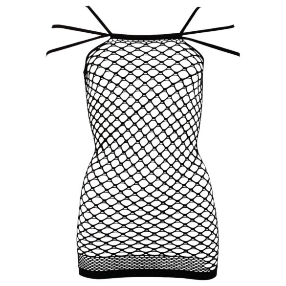 NO:XQSE - Fishnet Sexy Mini Dress - Black (S-L)