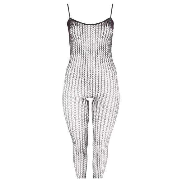 NO:XQSE - Open Net Bodysuit (Black) - XL/XXL