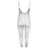 NO:XQSE - Open Net Bodysuit (Black) - M/L