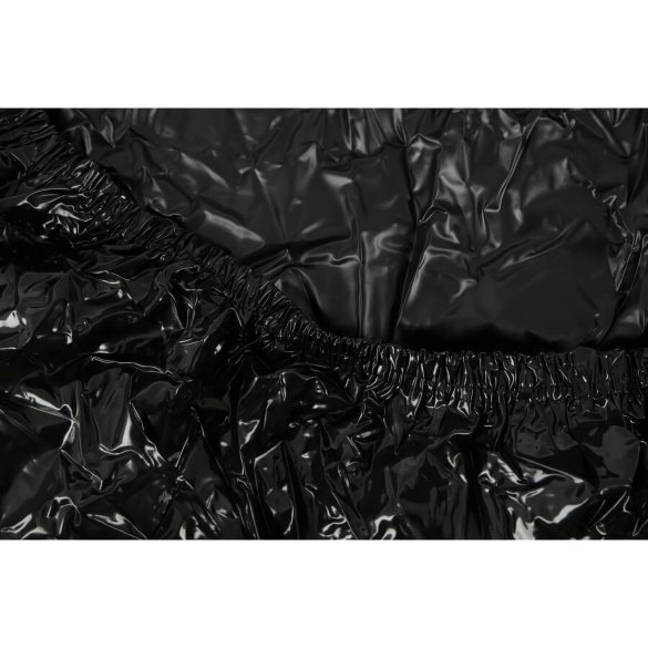 Vinyl Fitted Sheet - 220x220cm (Black)