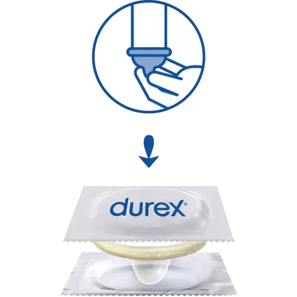 Durex Feel Thin - natural feeling condoms (3 pcs)