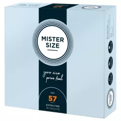 Mister Size Ultra-Thin Condoms - 57mm (Pack of 36)