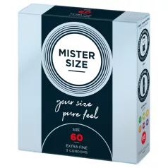 Mister Size Thin Condoms - 60mm (Pack of 3)
