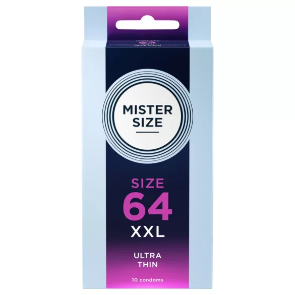 Mister Size Ultra-Thin Condoms - 64mm (Pack of 10)