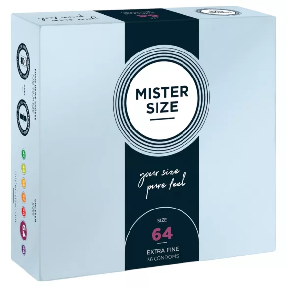 Mister Size Ultra-Thin Condoms - 64mm (36 Pack)