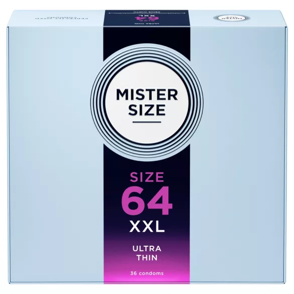 Mister Size Ultra-Thin Condoms - 64mm (36 Pack)
