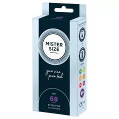 Mister Size Ultra Thin Condoms - 69mm (10-Pack)