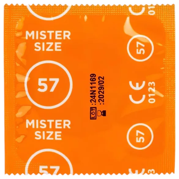 Mister Size Condom Test Pack with Size Guide - 3 Pieces