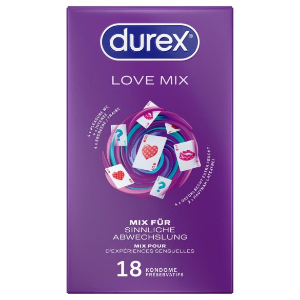 Durex Love Mix - Condom Pack (18 pcs)