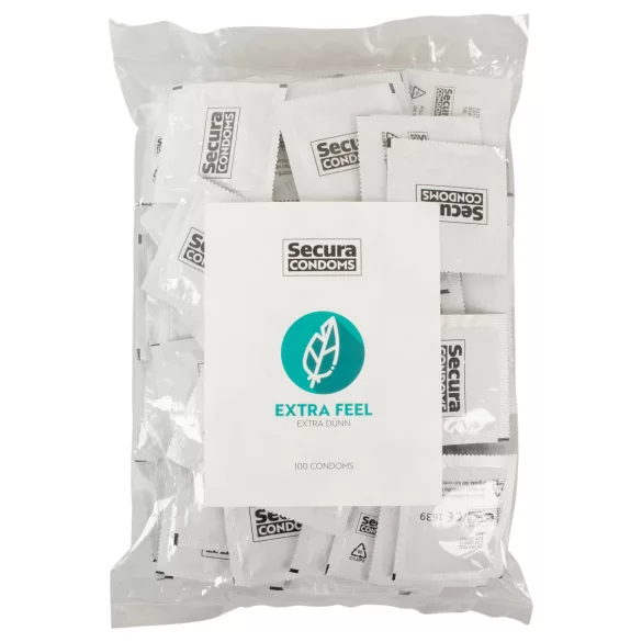 Secura Extra Feel - extra thin condoms (100 pcs)