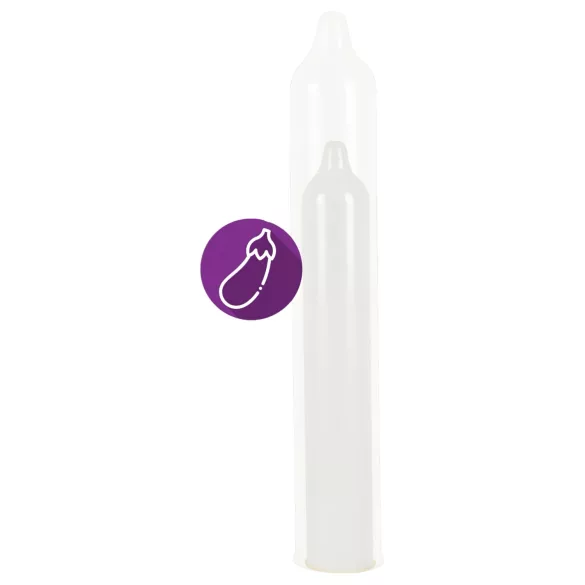 Secura Aubergine - extra large condoms - 60 mm (12 pcs)