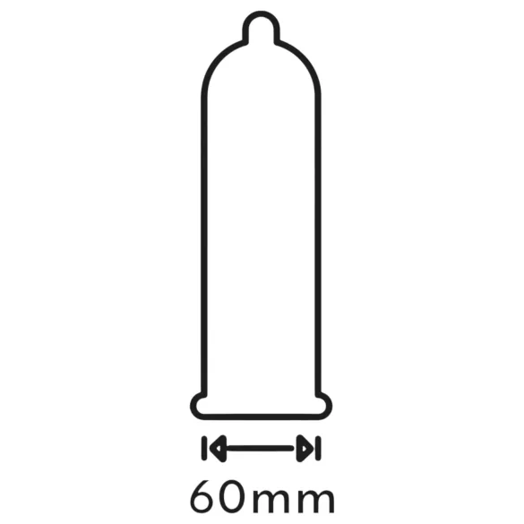 Secura Aubergine - extra large condoms - 60 mm (12 pcs)