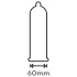 Secura Aubergine - extra large condoms - 60 mm (48 pcs)
