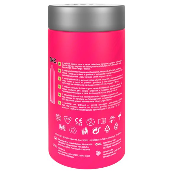 ONE Flavor Waves - Assorted Flavored Condoms (12 Pack)