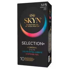 SKYN Selection+ - latex‑free condom assortment (10 pcs)