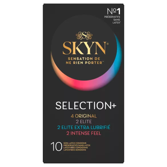 SKYN Selection+ - latex‑free condom assortment (10 pcs)