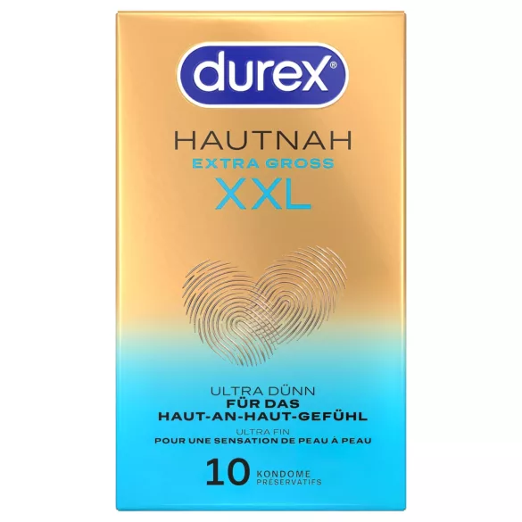 Durex Intimate XXL - Extra Large Condoms (10 Pack)