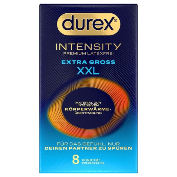 Durex Intensity XXL - Latex-Free Condoms (8 Pack)