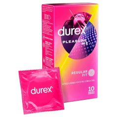 Durex Pleasure Me - Ribbed & Dotted Condoms (10 pack)
