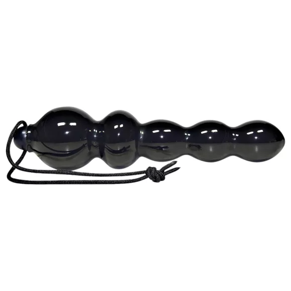 You2Toys Black Jack - Beaded Anal Dildo (Black)