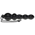 You2Toys Black Jack - Beaded Anal Dildo (Black)