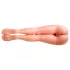 Pipedream - Fuck Me Silly 3 - full-size female body masturbator with legs (flesh-coloured)