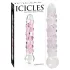 Icicles No. 7 - Beaded Glass Dildo