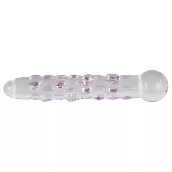Icicles No. 7 - Beaded Glass Dildo