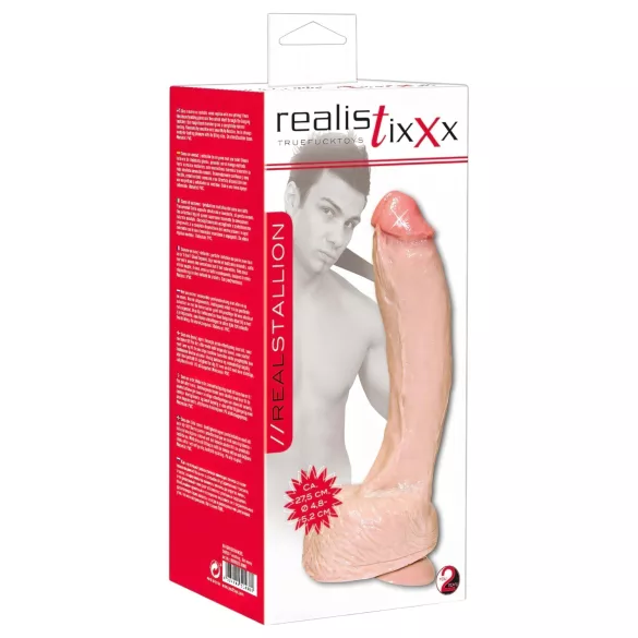 Realistixxx Giant - extra large dildo (natural)