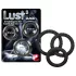You2Toys - Lust Trio Penis Rings - Black