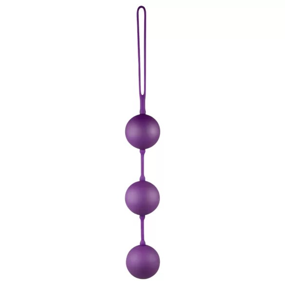 You2Toys - Velvet Purple Triple Pleasure Balls
