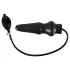 Late X inflatable large anal plug (black)