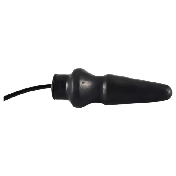 Late X inflatable large anal plug (black)