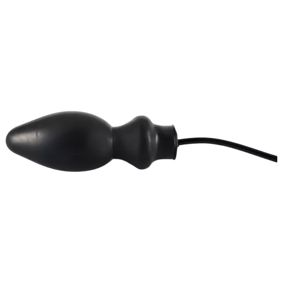Late X inflatable large anal plug (black)