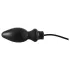 Late X inflatable large anal plug (black)