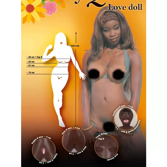 You2Toys - Beauty Queen - Black Beauty Love Doll