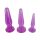 You2Toys - Purple Anal Training Plug Set - 3 Pieces