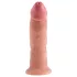 King Cock 9" Suction Cup Realistic Dildo (9") - Natural