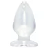 Crystal Clear - Large Anal Plug (Transparent)