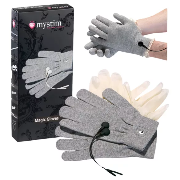 mystim Magic Gloves - Electro Stimulation Gloves (2 pcs)