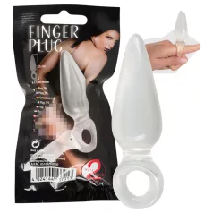 You2Toys - Finger Plug - finger anal plug (transparent)