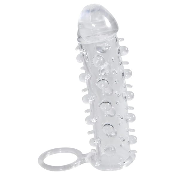 Royal Ring Penis Sleeve - Crystal Skin