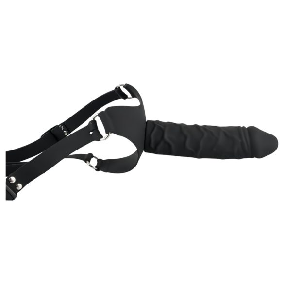 You2Toys - Silicone Strap-On - Wearable Dildo (Black)