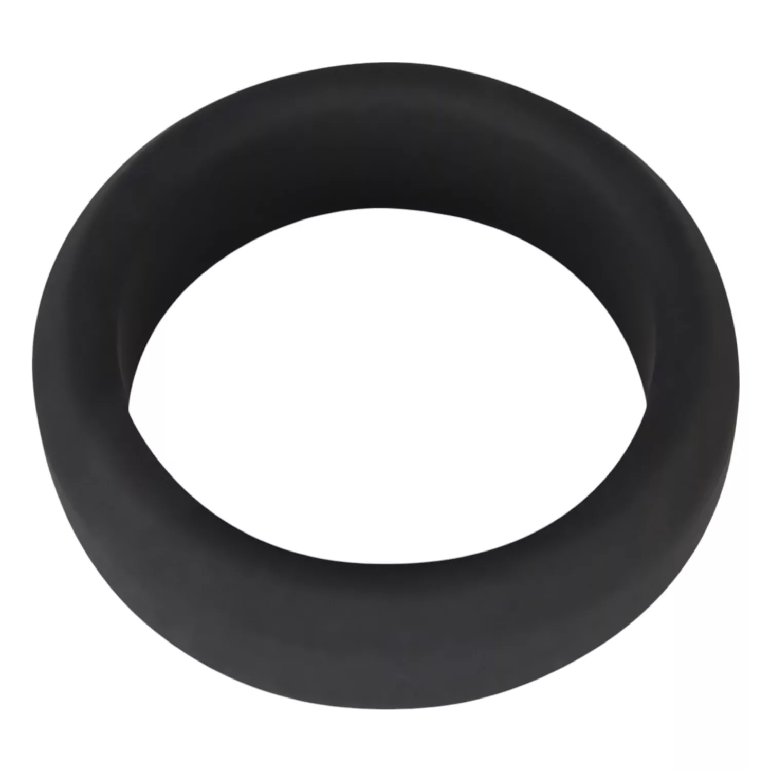 Wallad Rind Black Velvet - Thick-Walled Penis Ring (3.8cm) - Black | Sex
