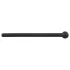 Hollow Silicone Urethral Dilator for Water Sports Play - Black