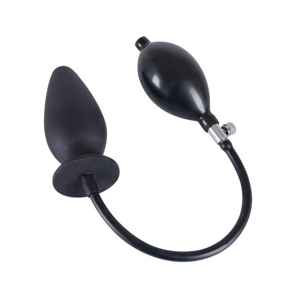 You2Toys - True Black Inflatable Anal Plug