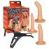 You2Toys - strap-on dildo set with harness (flesh-coloured)